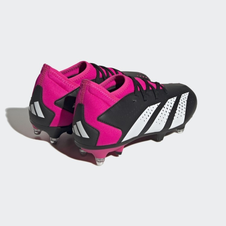 Elegante Rosa Adidas Predador Precisão.3 Botas De Chão Macio