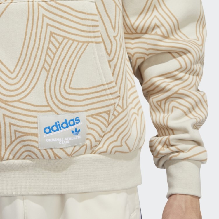 Moletom Original Em Alumínio Com Estampa De Clube Atlético Adidas