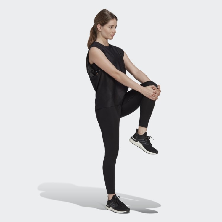 Feito Para Ser Refeito Regata De Corrida Preta Adidas