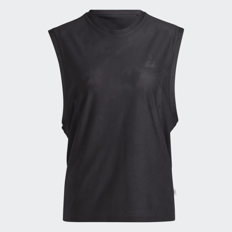 Feito Para Ser Refeito Regata De Corrida Preta Adidas