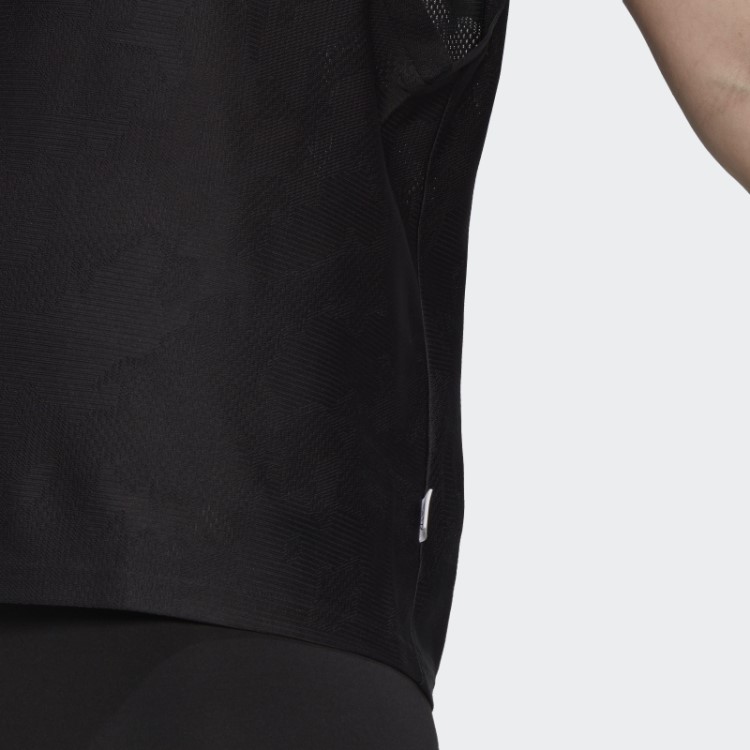 Feito Para Ser Refeito Regata De Corrida Preta Adidas