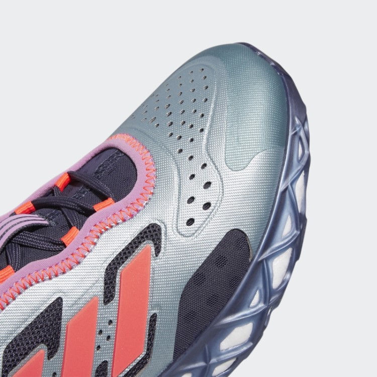 Adidas Grey Met Web Boost Tênis De Estilo De Vida Esportivo Para Corrida