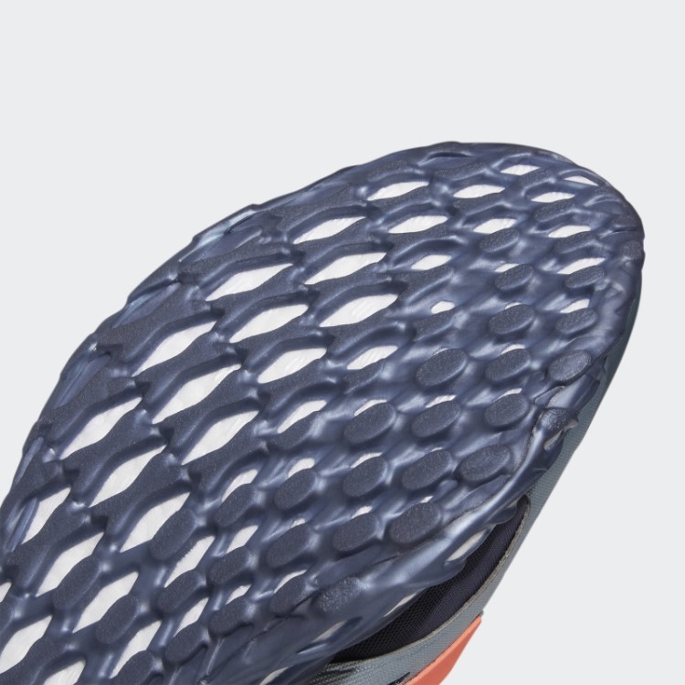 Adidas Grey Met Web Boost Tênis De Estilo De Vida Esportivo Para Corrida