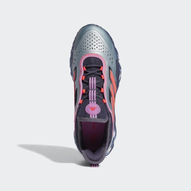 Adidas Grey Met Web Boost Tênis De Estilo De Vida Esportivo Para Corrida