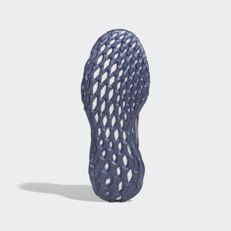 Adidas Grey Met Web Boost Tênis De Estilo De Vida Esportivo Para Corrida