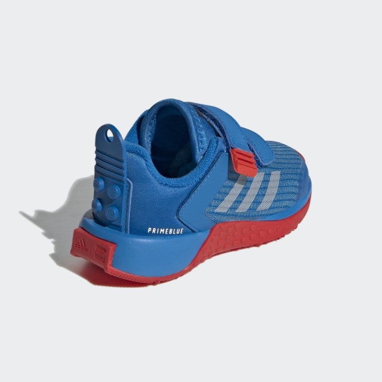 Sapatos Esportivos Adidas X Lego Azul Choque Moda