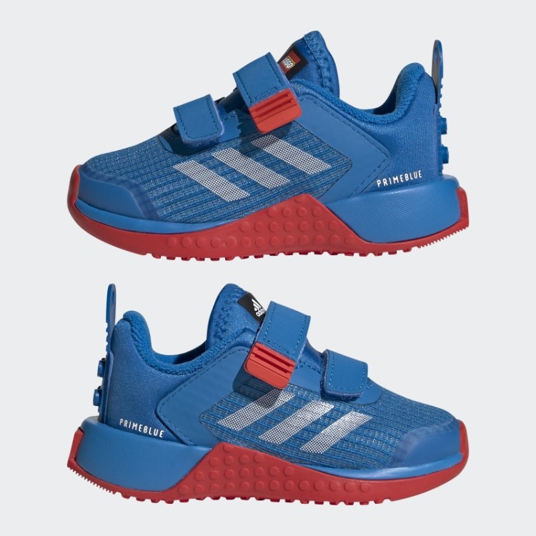 Sapatos Esportivos Adidas X Lego Azul Choque Moda