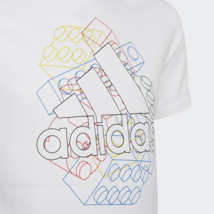 Camiseta Branca Adidas X Classic Lego