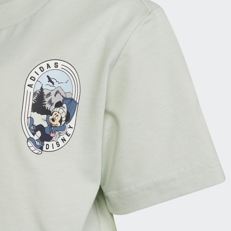 Moda Adidas Disney Mickey E Amigos Camiseta Verde
