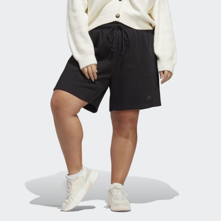 Shorts De Lã Adidas Preto All Szn (plus Size) Moda