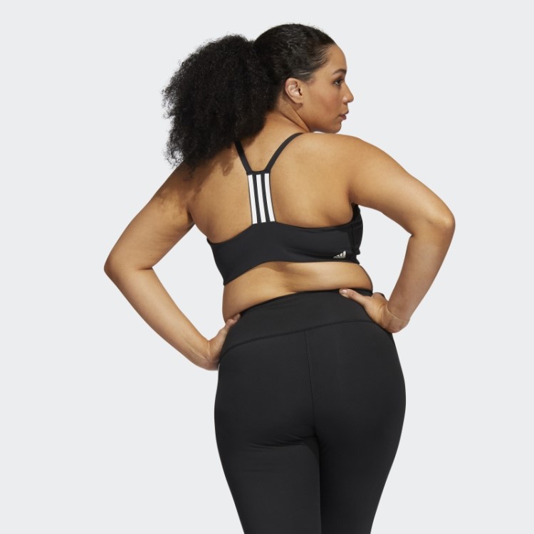 Sutiã Leve Para Treino Aeroimpact (tamanho Grande) Preto Adidas