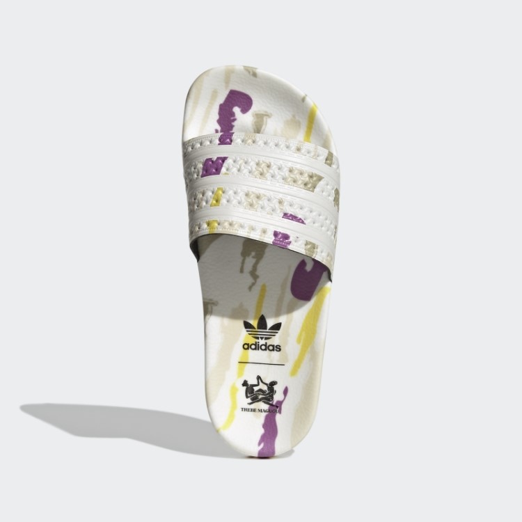 Tênis Adidas Branco Adilette Thebe Magugu