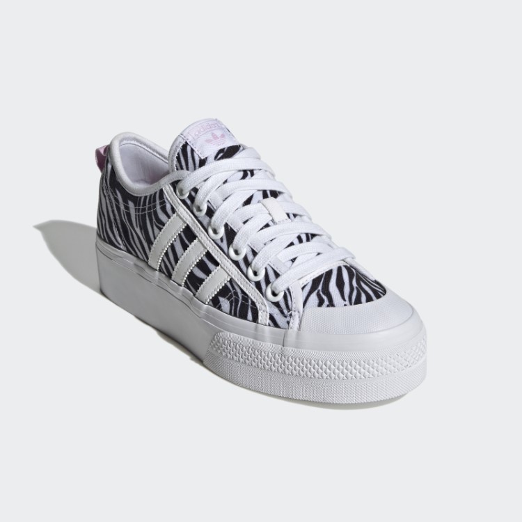 Sapato Plataforma Nizza Lilás Adidas