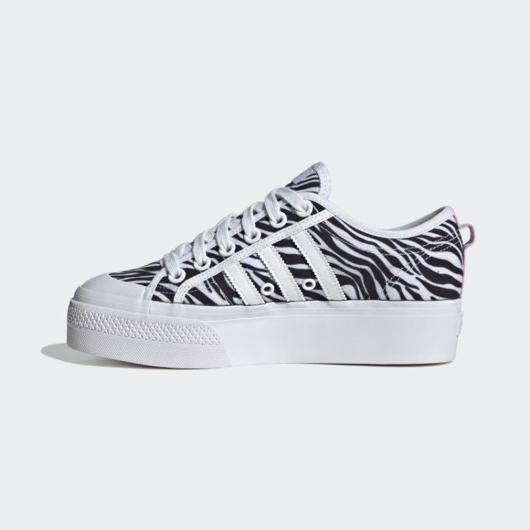 Sapato Plataforma Nizza Lilás Adidas