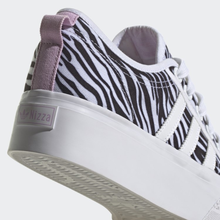 Sapato Plataforma Nizza Lilás Adidas