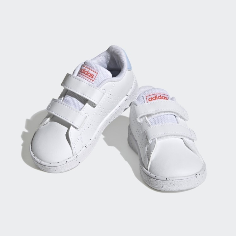 Adidas X Disney Advantage Moana Sapatos De Velcro Fashion Branco