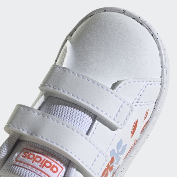 Adidas X Disney Advantage Moana Sapatos De Velcro Fashion Branco