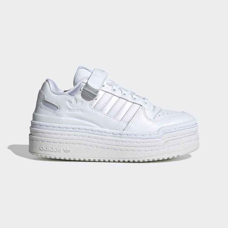Sapato Baixo Triple Platforum Branco Adidas