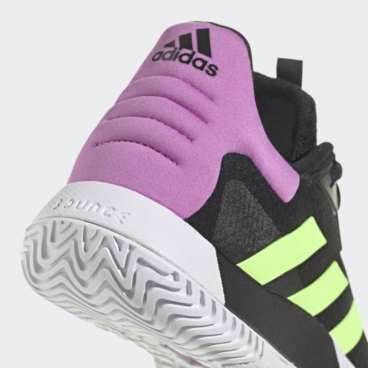 Tênis Solematch Control Adidas Preto