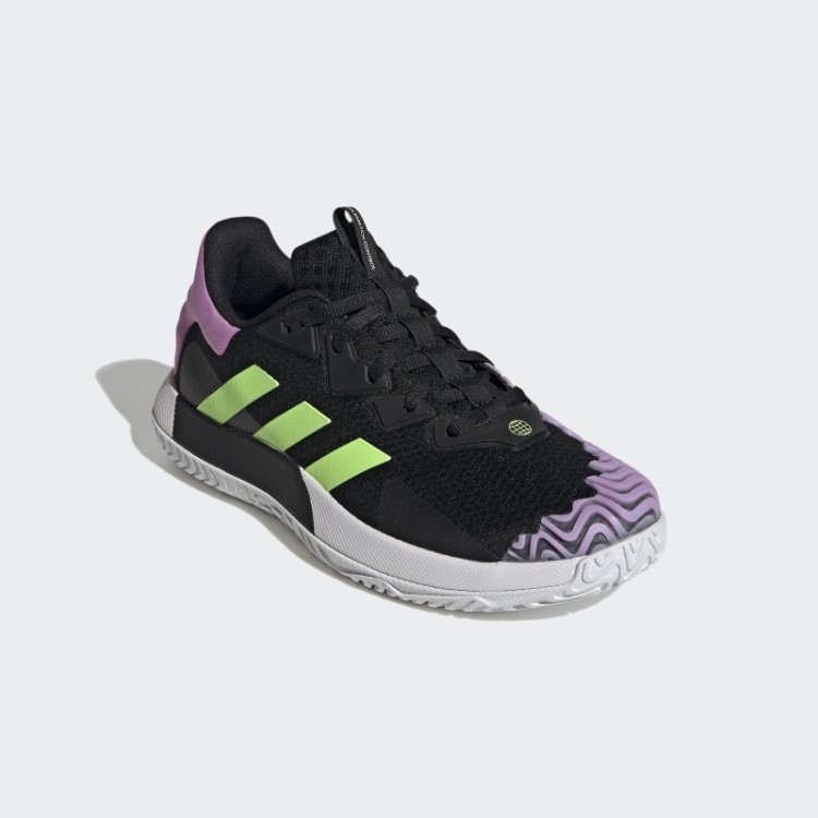 Tênis Solematch Control Adidas Preto