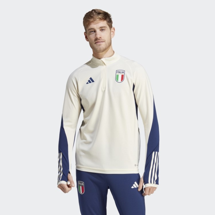 Top De Treino Adidas Italia Tiro 23 Branco