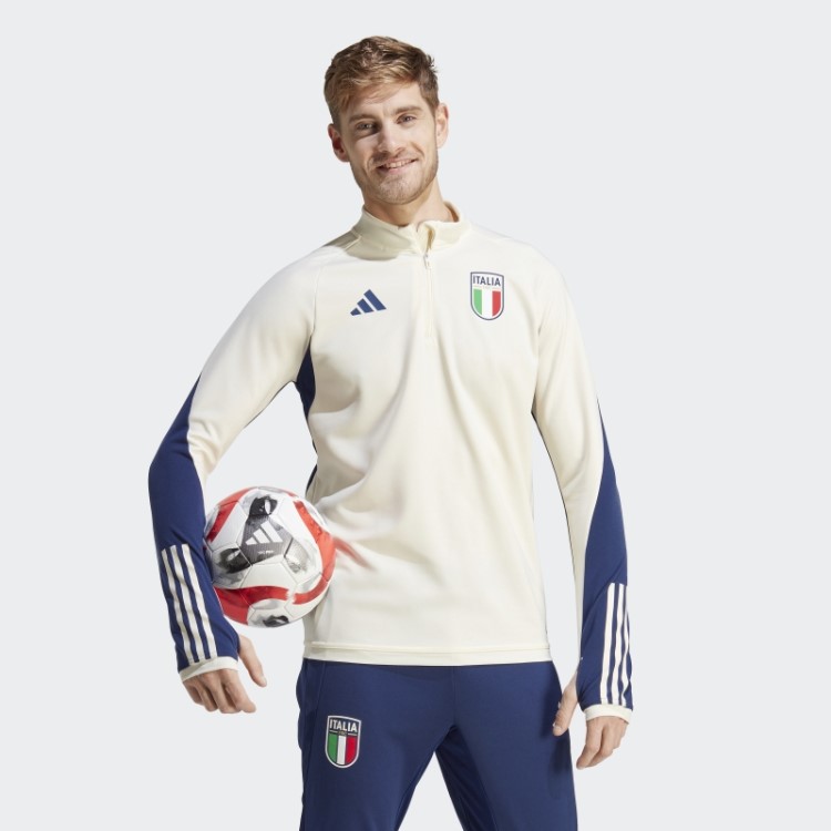 Top De Treino Adidas Italia Tiro 23 Branco