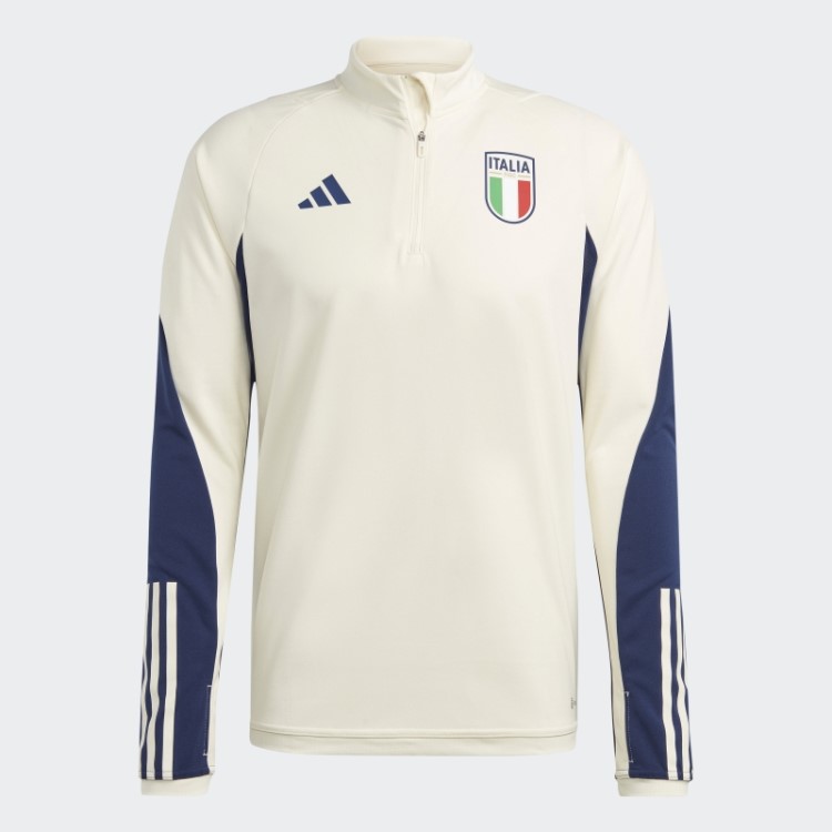 Top De Treino Adidas Italia Tiro 23 Branco
