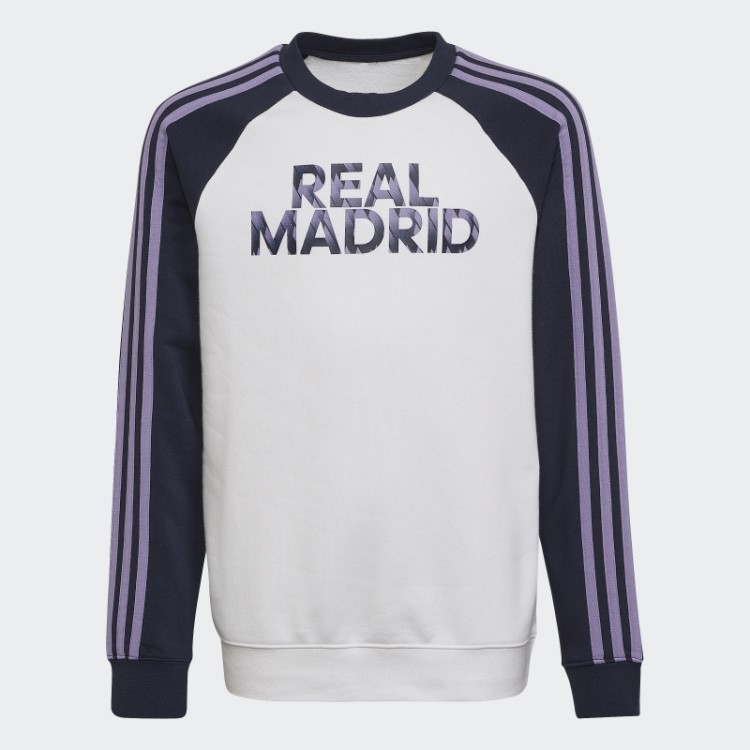 Moletom Da Equipe Do Real Madrid Branco Adidas