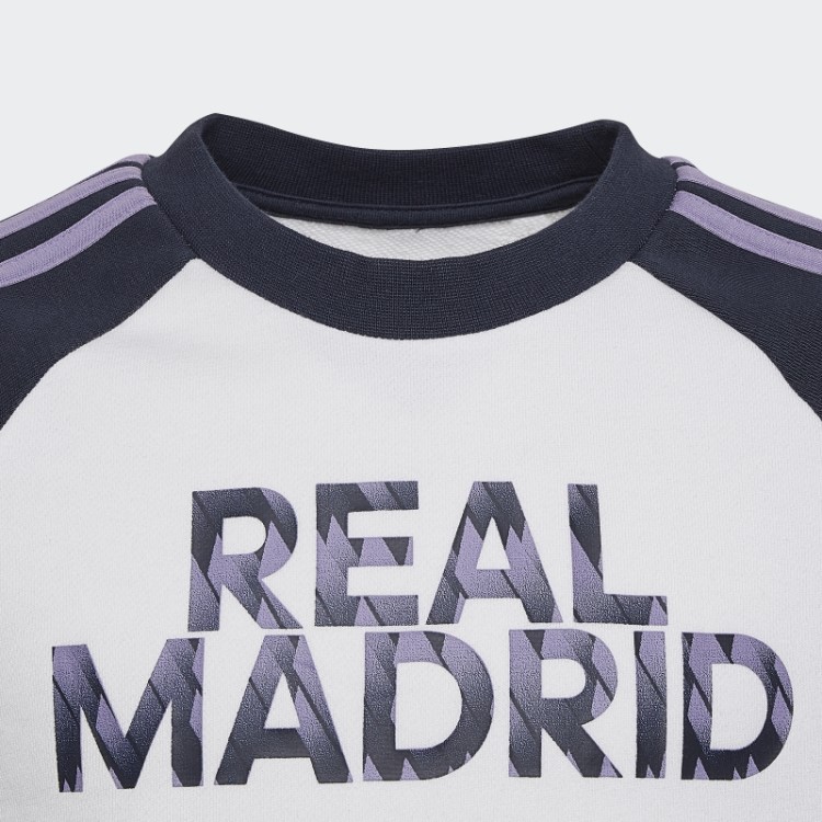 Moletom Da Equipe Do Real Madrid Branco Adidas