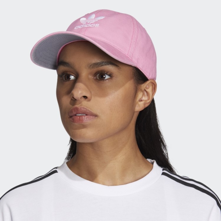 Boné De Alças Relaxadas Adidas Rosa