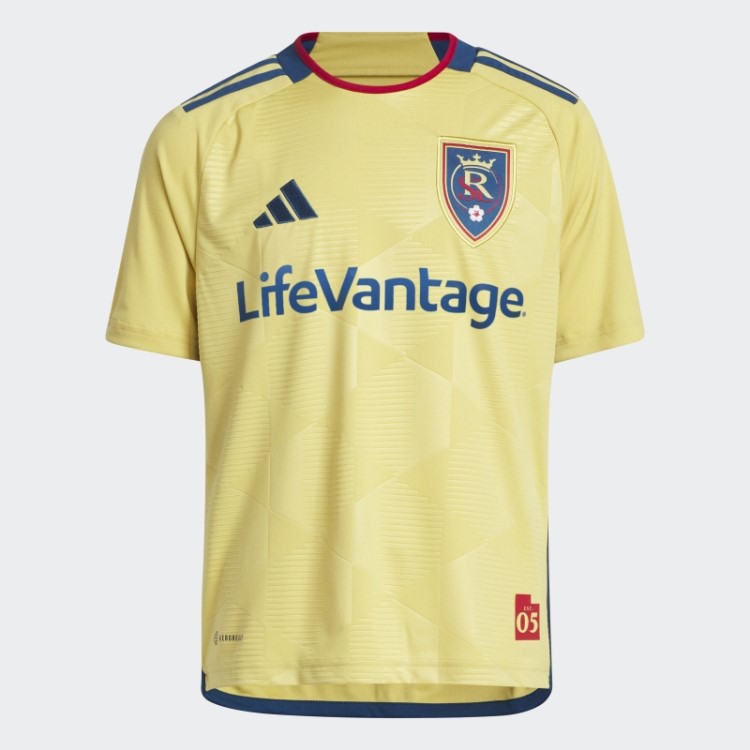 Real Salt Lake 23/24 Away Jersey Pirite Adidas