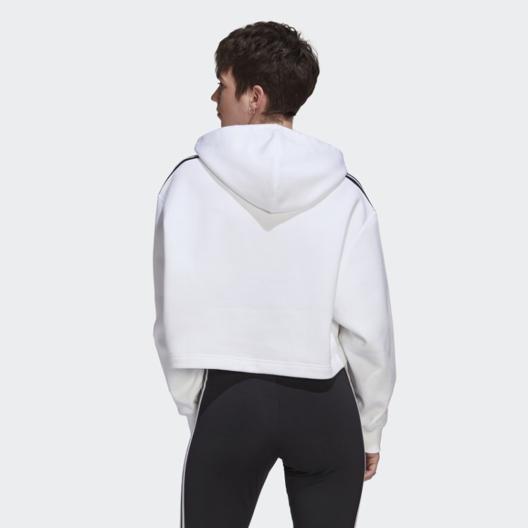 Adidas Adicolor Classics Crop Hoodie Branco