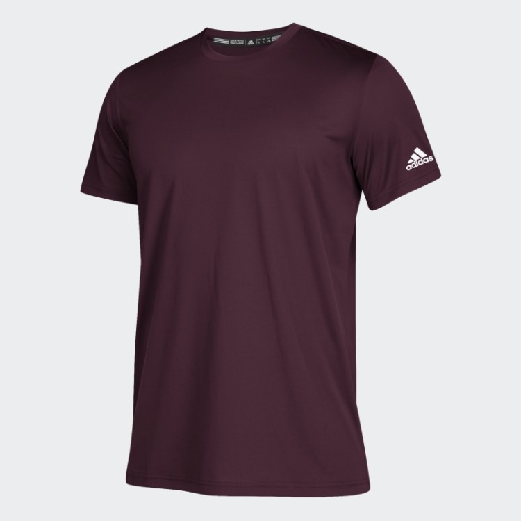 Camiseta Adidas Marrom Clima Tech