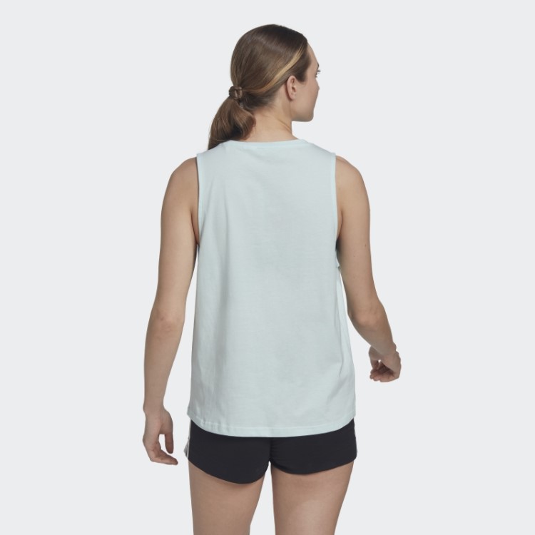 Essentials Regata Com Logo Grande Azul Adidas