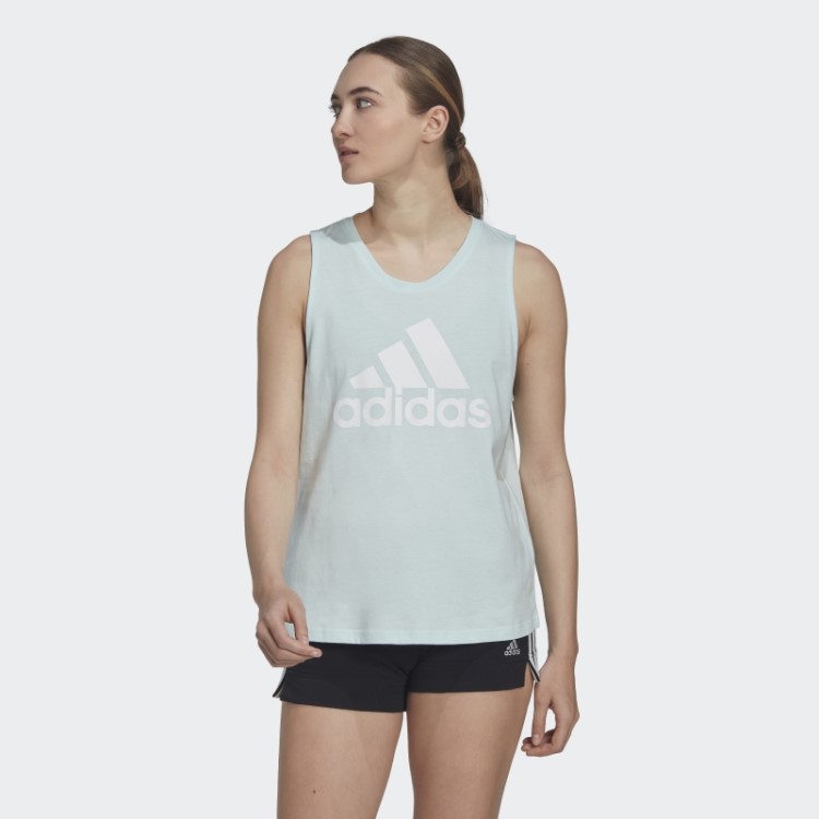 Essentials Regata Com Logo Grande Azul Adidas