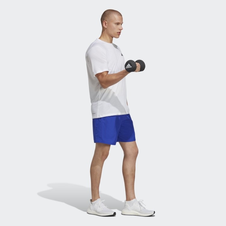 Camiseta Branca De Treino Adidas Train Essentials