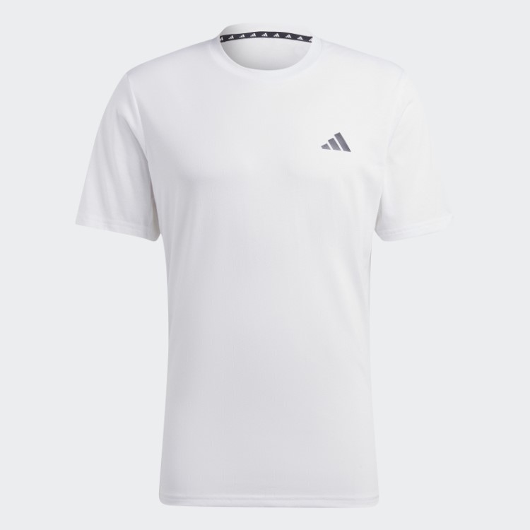 Camiseta Branca De Treino Adidas Train Essentials
