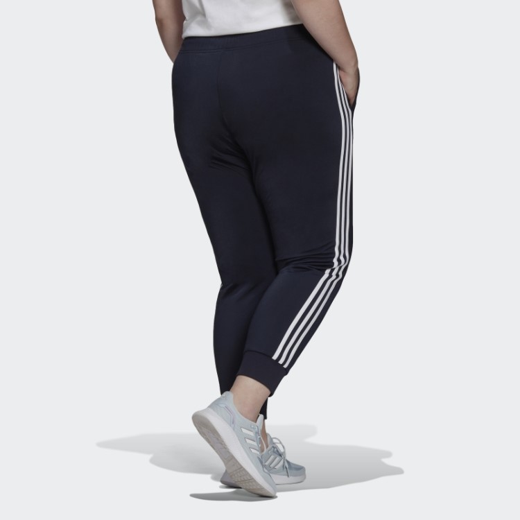 Ink Adidas Essentials Warmup Calça Esportiva Slim Cônica Com As Três Listras (tamanho Grande)