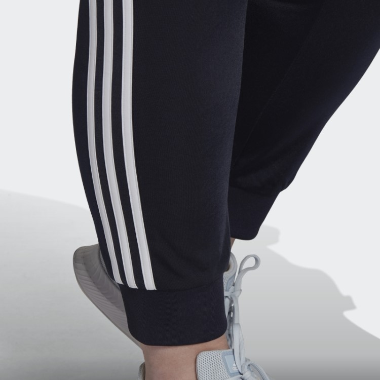 Ink Adidas Essentials Warmup Calça Esportiva Slim Cônica Com As Três Listras (tamanho Grande)