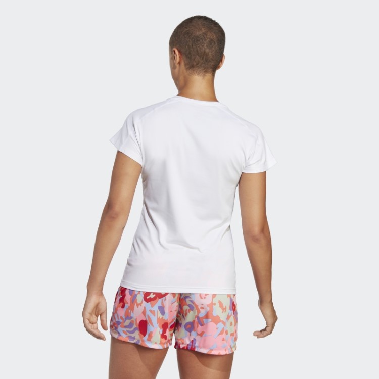 Camiseta Aeroready Train Essentials Minimal Branding Com Decote Em V Adidas