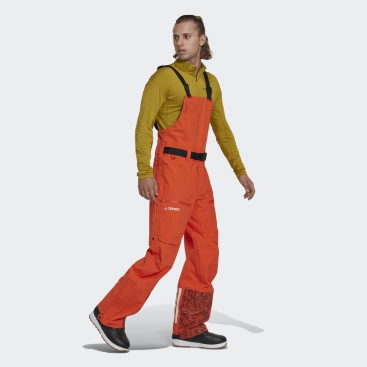 Cuecas De Treino Terrex 3 Camadas Gore Tex Snow Adidas Laranja
