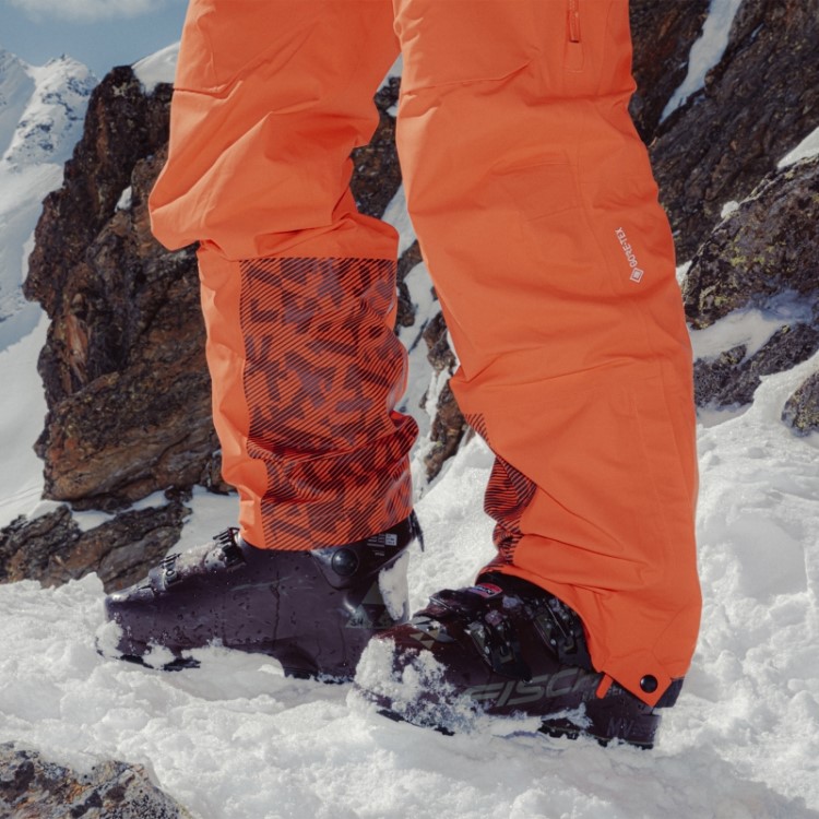 Cuecas De Treino Terrex 3 Camadas Gore Tex Snow Adidas Laranja