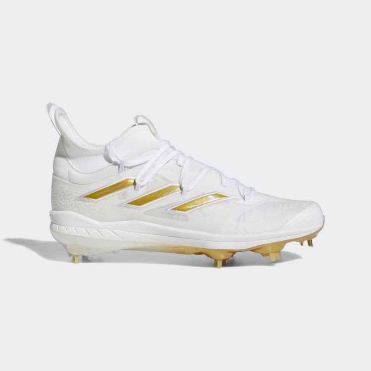 Chuteira Adizero Afterburner Nwv Branca Adidas