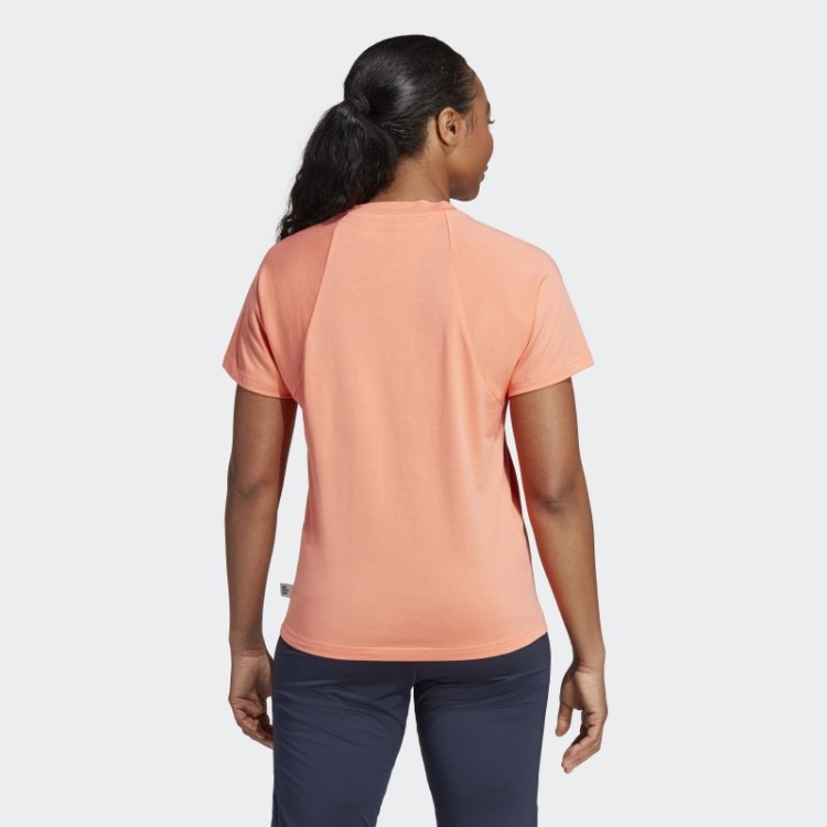Camiseta Coral Adidas Boston Marathon 2023 Feita Com A Natureza