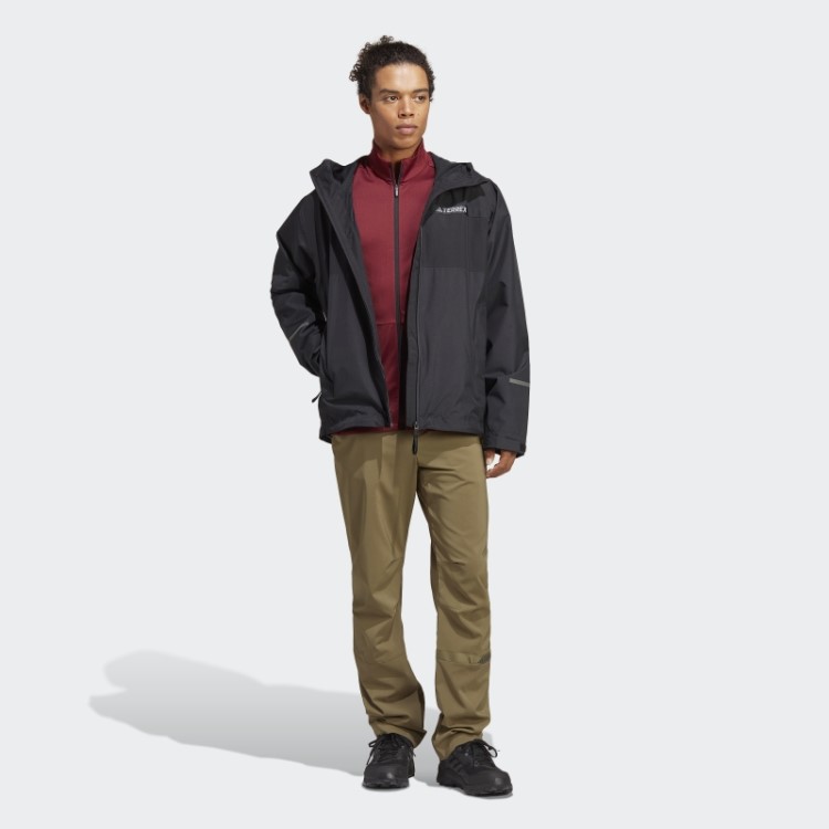 Casaco De Chuva De 2 Camadas Preto Terrex Multi Rain.rdy 2 Adidas