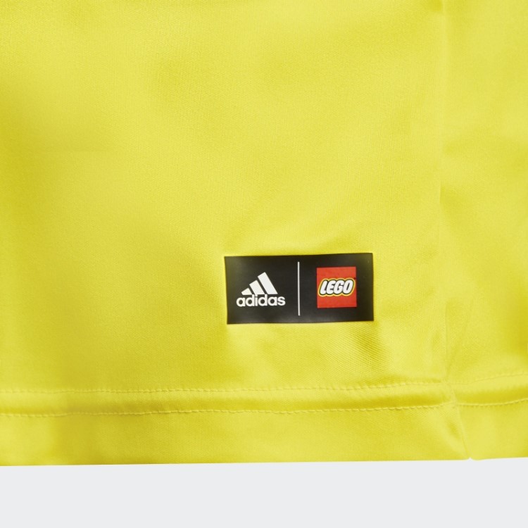 Adidas X Classic Lego T-shirt Fashion Amarelo