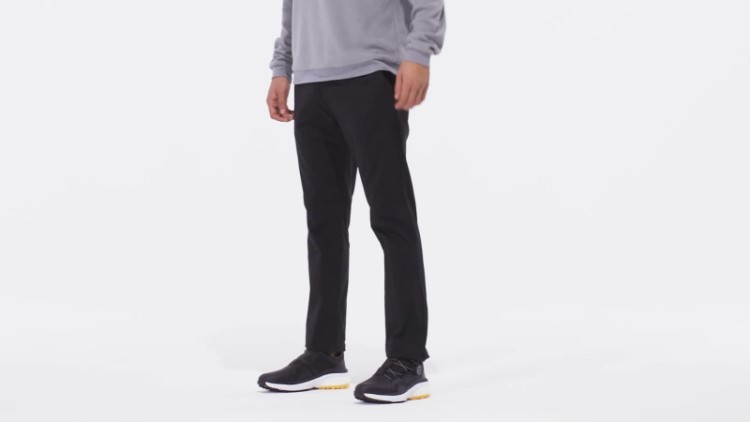 Calça De Golfe Preta Adidas Ripstop