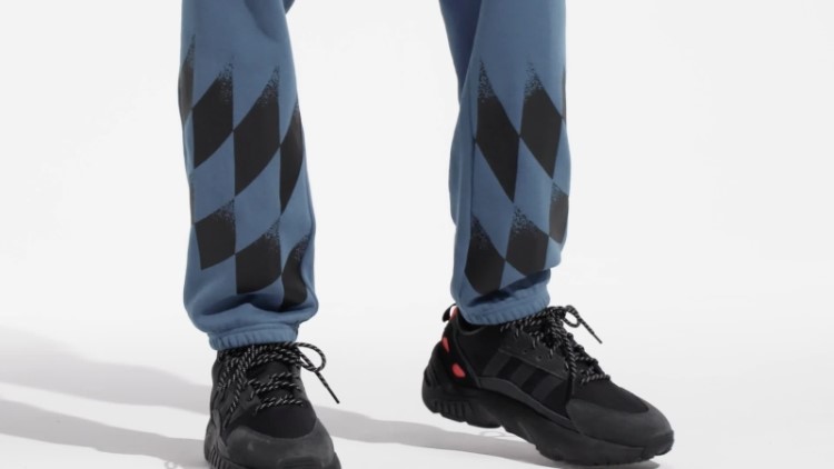 Calça De Moletom Adidas Rekive Estampada Em Aço