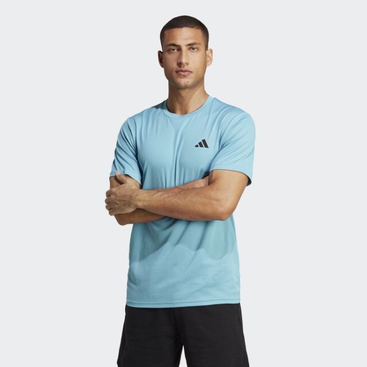 Camiseta De Treino Azul Train Essentials Adidas