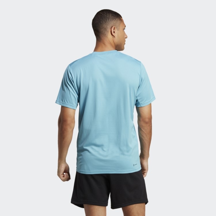 Camiseta De Treino Azul Train Essentials Adidas